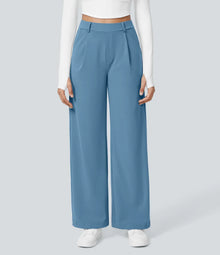 Valena | Bequeme, figurschmeichelnde Hose in Blau