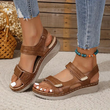Nicole – Damen-Sandalen mit bequemer Passform in Braun