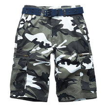 Sommerfeld | Lässige Strand CamouflageBaumwollshorts für Herren (1 kaufen, 1 GRATIS dazu) in Weißes Camo