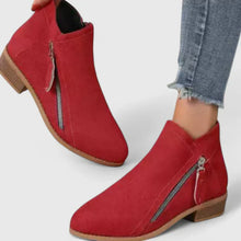 Friana | Elegante Stiefeletten in Rot