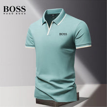 Elegantes altes Geld Polo in Wassergrün