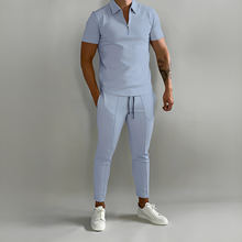 Junton - Stilvolles Sommer-Set für Herren in Blau