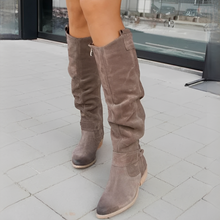 Jossy - Modische Damenstiefel in Khaki