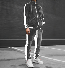 Antonio - Lockeres Sport-Set für Herren in Grau