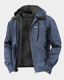 Nikandro | Ultimative Kapuzenjacke in Blau