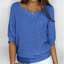 Beatriz | Kuscheliger Komfort-Pullover in Blau