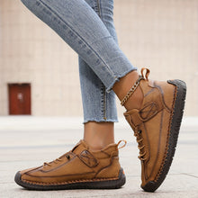 Mia – Sportliche Schnürsneaker für Damen in Terra Braun