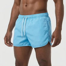 Matthijs | Schnell trocknende Herren Badehose in Hellblau