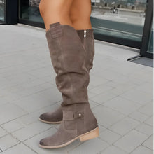 Kaya | Premium Leder Damenstiefel in Braun