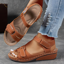 Celina | Ergonomische Sandalen mit Komfortsohle in Erdbraun
