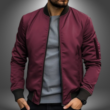 Christof | Elegante Leichtgewichtjacke für Herren in Rot