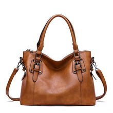 Lydia | elegante Umhängetasche in Braun