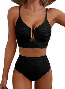 LIVIA | Der Bikini, der dich endlich loslässt in Schwarz
