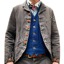 Rick - Bequeme Jacke mit vielen Taschen in Grau
