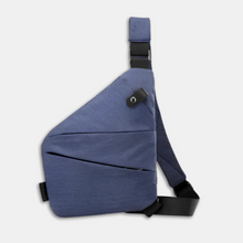 Sicherheitstasche | Schultertasche in Dunkelblau