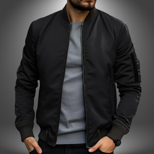 Christof | Elegante Leichtgewichtjacke für Herren in Schwarz