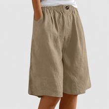 Sommerfeld | Luftige Shorts mit weitem Bein (1 kaufen, 1 GRATIS dazu) in Kamel