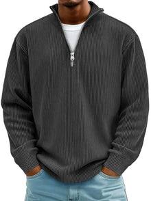Calixto | Der Trendy Style-Pullover in Schwarz