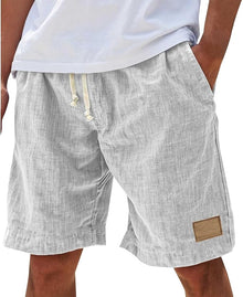 Arlon | Strandpromenaden-Shorts in Weiß