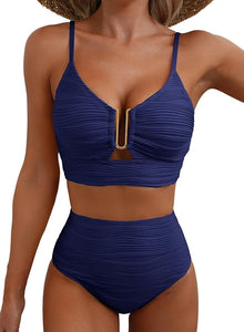 LIVIA | Der Bikini, der dich endlich loslässt in Marineblau