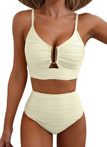 LIVIA | Der Bikini, der dich endlich loslässt in Beige