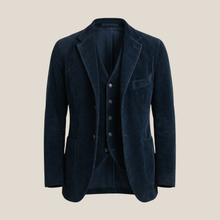 Manuel™ – Elegantes Ensemble aus Blazer und Weste in Bleu
