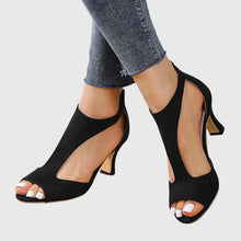 Delfina | Orthopädische Absätze in Schwarz