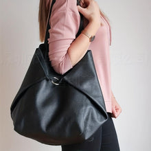 Renee's Retro Softness | Große Kapazität Tragetasche in Schwarz