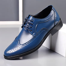 Kylle - Klassische Herrenschuhe in Blau