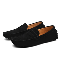Kervin - Herren Mokassins für einen lockeren Look in Schwarz
