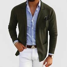 Toby - Klassischer Blazer mit Knöpfen in Grün