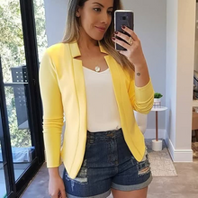 Drune | Eleganter Chic Blazer in Gelb