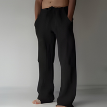 Logan | Lässige Tunnelzug-Hose in Schwarz