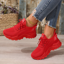Bella | Damen Orthopädischer Sneaker – Komfort Sneaker mit Fußbett für Alltag 2026 in Rot