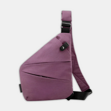 Sicherheitstasche | Schultertasche in Magenta