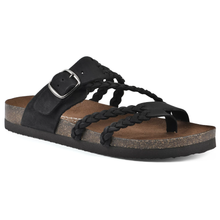 Geflochtene Sandalen Dere in Schwarz