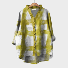 Melissa™ - Elegante Sommerbluse in Gelb