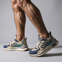 Trainings Sneaker für Herren mit Memory Foam in Blau