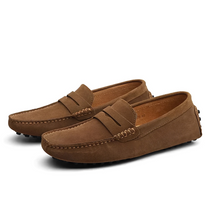 Kervin - Herren Mokassins für einen lockeren Look in Braun