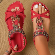Nada | Orthopädische Sandalen für Komfort & Eleganz in Rot