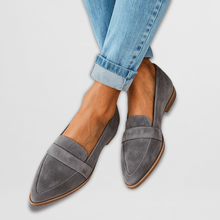 Alonia | Elegante Loafer in Grau
