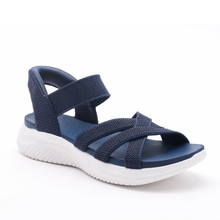 Alin | Ultra Flex Knit Sandalen in Blau