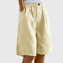 Morna™ - Elegante Freizeitshorts in Khaki