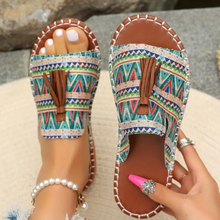 Sabine – Stilvolle Slipper-Sandalen für Damen in Blau