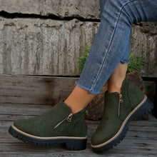 Eva – Orthopädische Stiefel in Grün