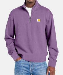 Rentos Casual-Jacke mit Reißverschluss langärmlig in Violett