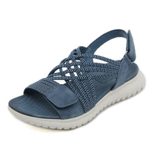 Lea – Lässige Riemchensandalen für Damen in Blau