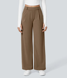 Valena | Bequeme, figurschmeichelnde Hose in Braun