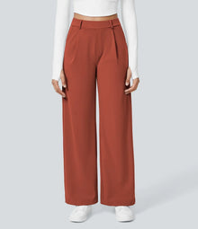 Valena | Bequeme, figurschmeichelnde Hose in Terrakotta