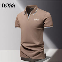 Elegantes altes Geld Polo in Braun